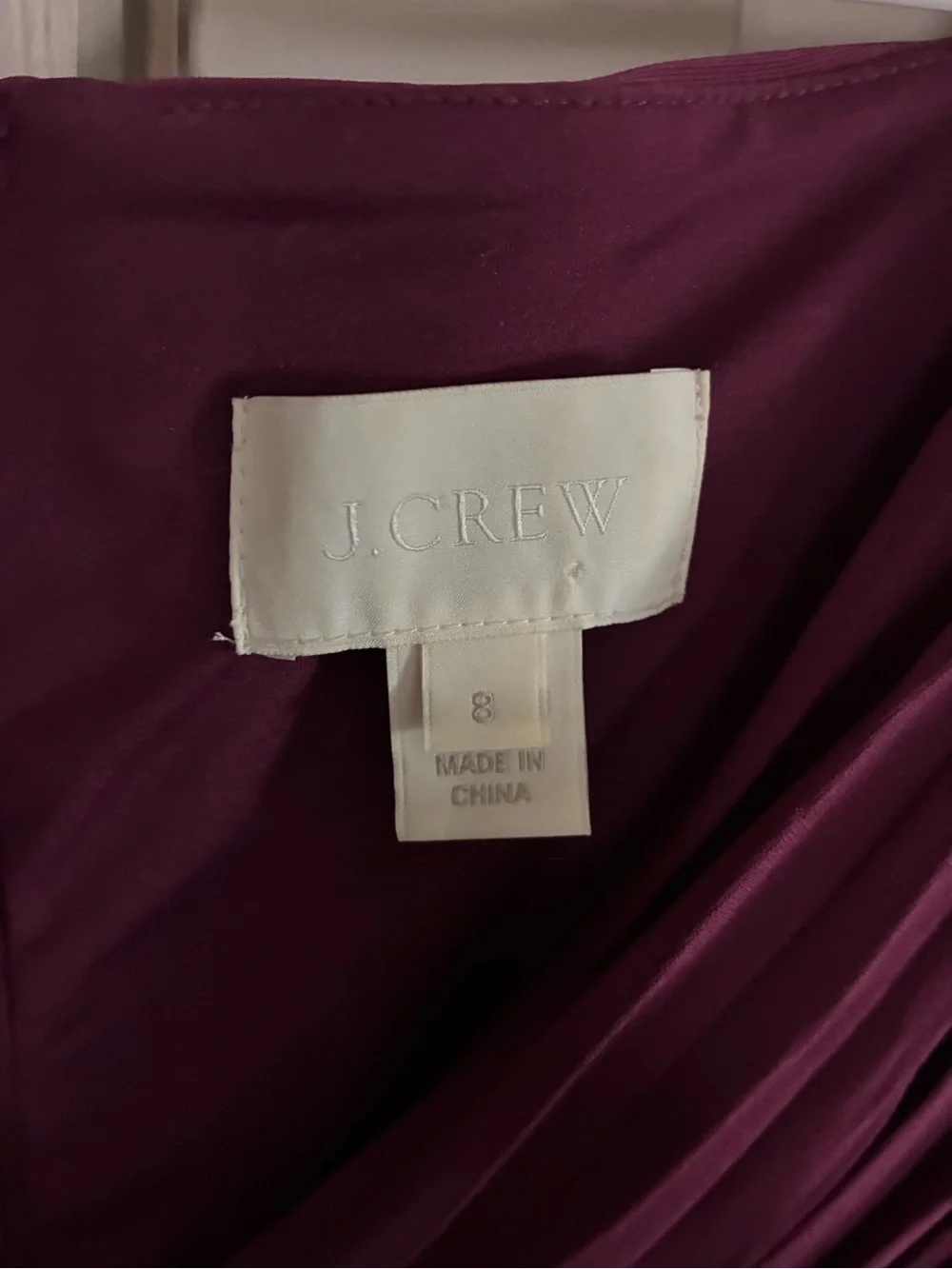 J Crew semi formal dress, size 8